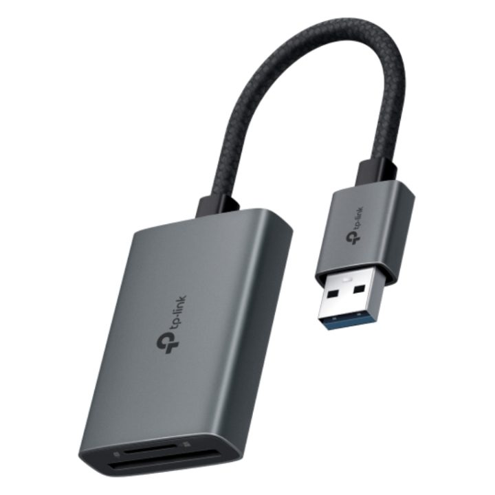 TP-Link UA430 USB 3.2 Gen 1 (3.1 Gen 1) Type-C Card Reader Gray