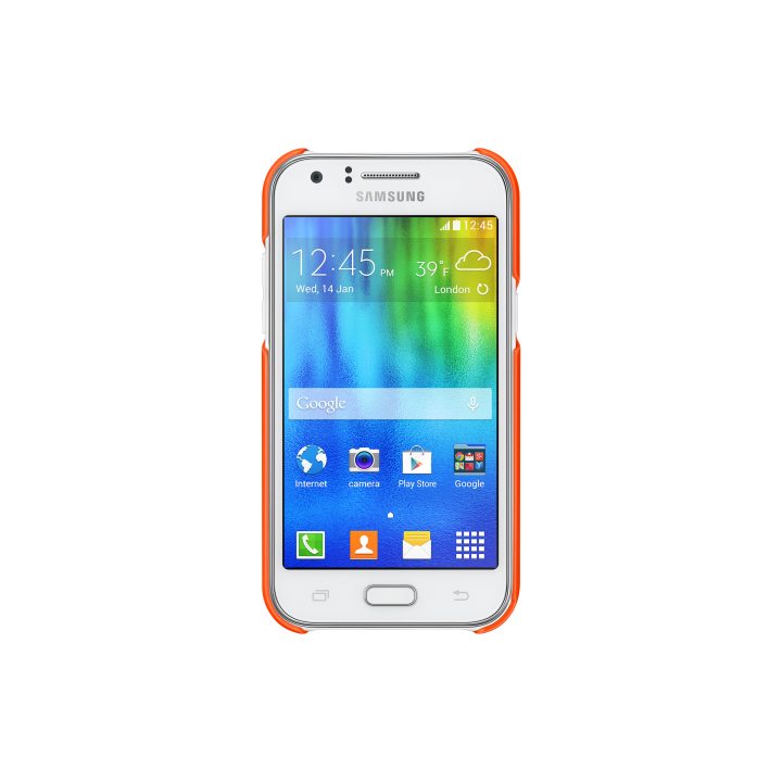 Samsung EF-PJ100B capa para telemóvel 4,3" Capa macia Amarelo