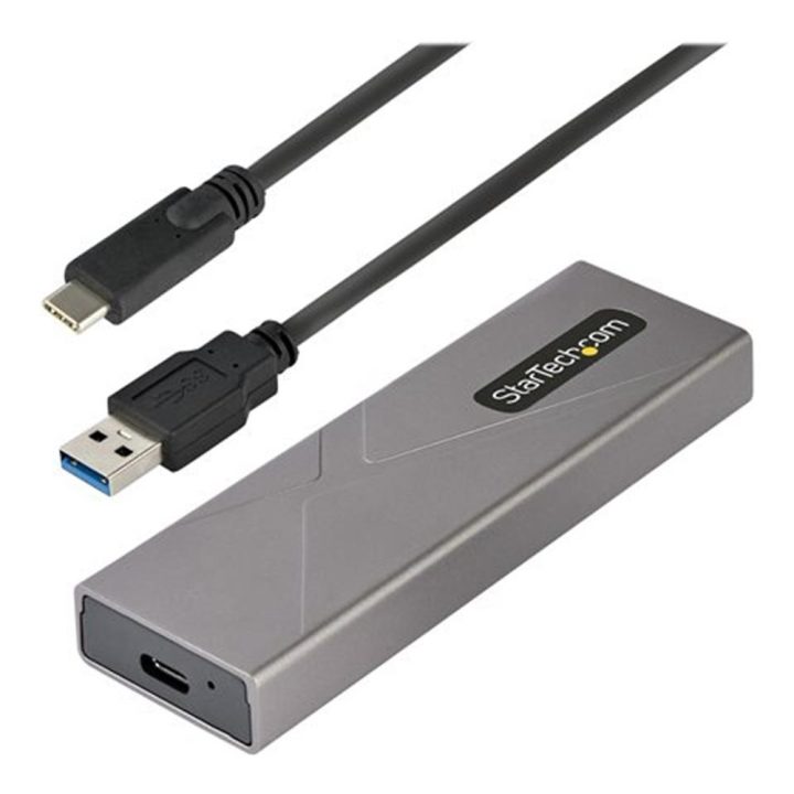 StarTech.com Aluminum USB-C 10Gbps External Enclosure for NVMe M.2 or…