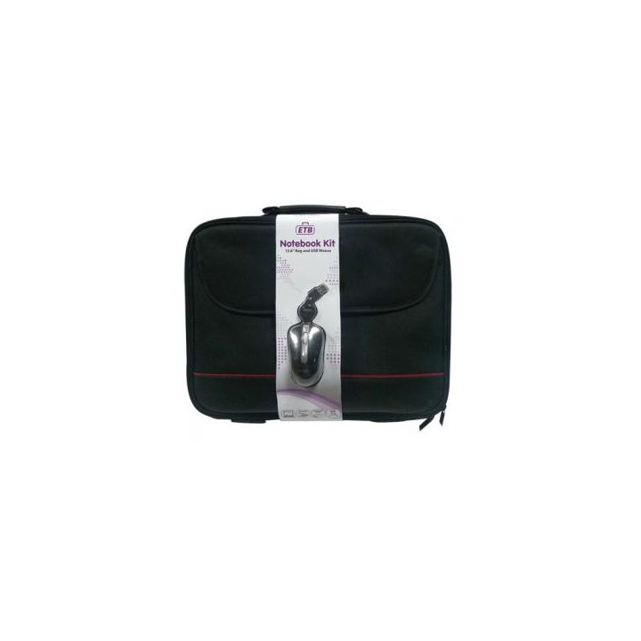 Kit Ewent bolsa para portátil 15,6 polegadas + rato USB (EW2505)