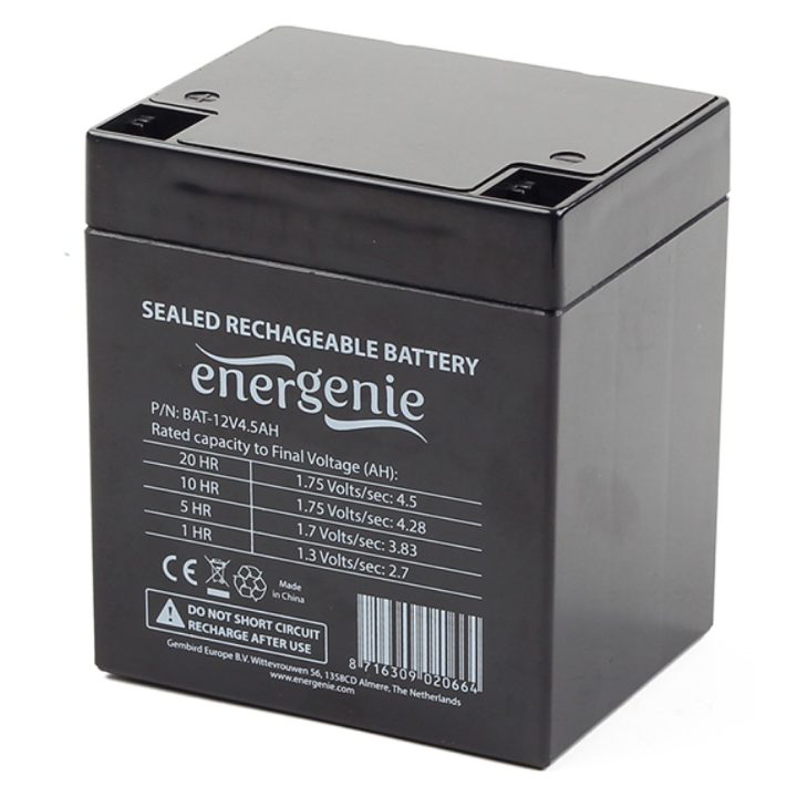 Gembird BAT-12V4.5AH bateria para sistema UPS 12 V