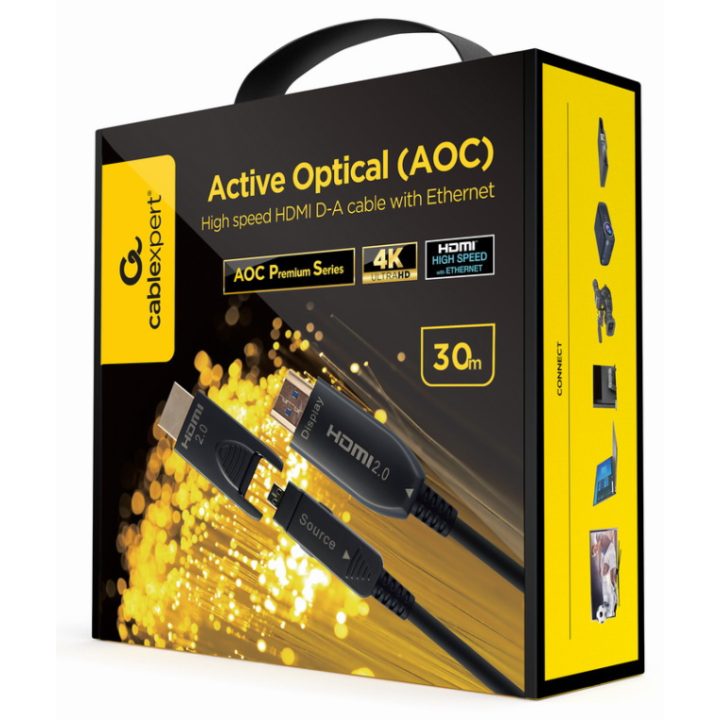 Gembird CCBP-HDMID-AOC-30M cable HDMI HDMI tipo A (Estándar) HDMI…