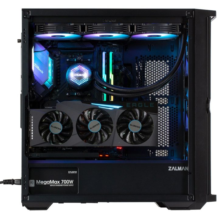 Zalman Z10 DUO caixa de computador Midi Tower Preto