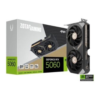 Tarjeta gráfica ZOTAC gaming rtx 5060 amp 8GB GDDR7 (ZT-B50600F-10M)