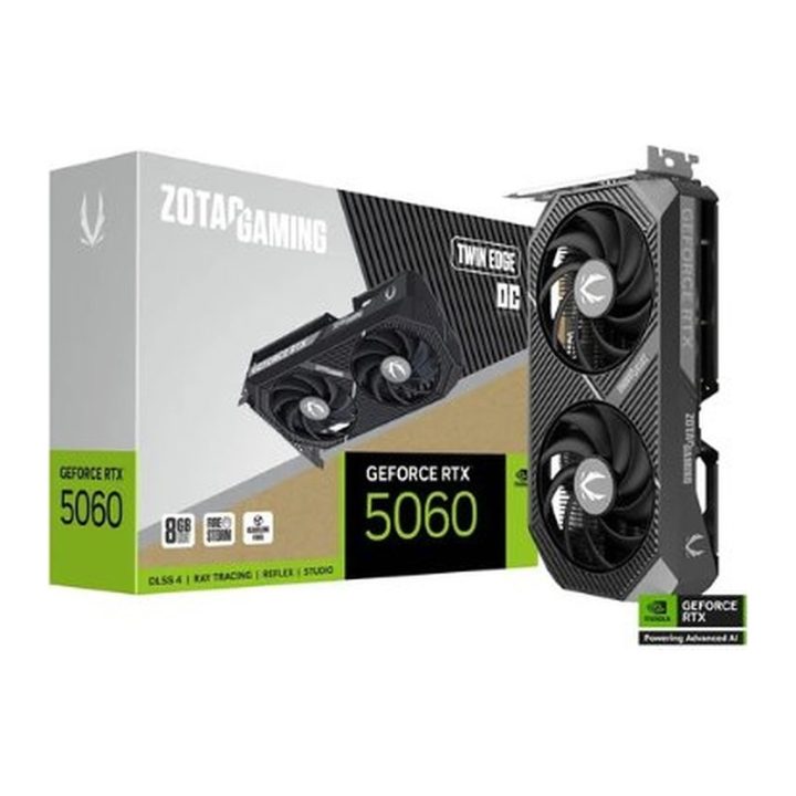 Placa gráfica ZOTAC gaming rtx 5060 twin edge oc 8GB gdd…