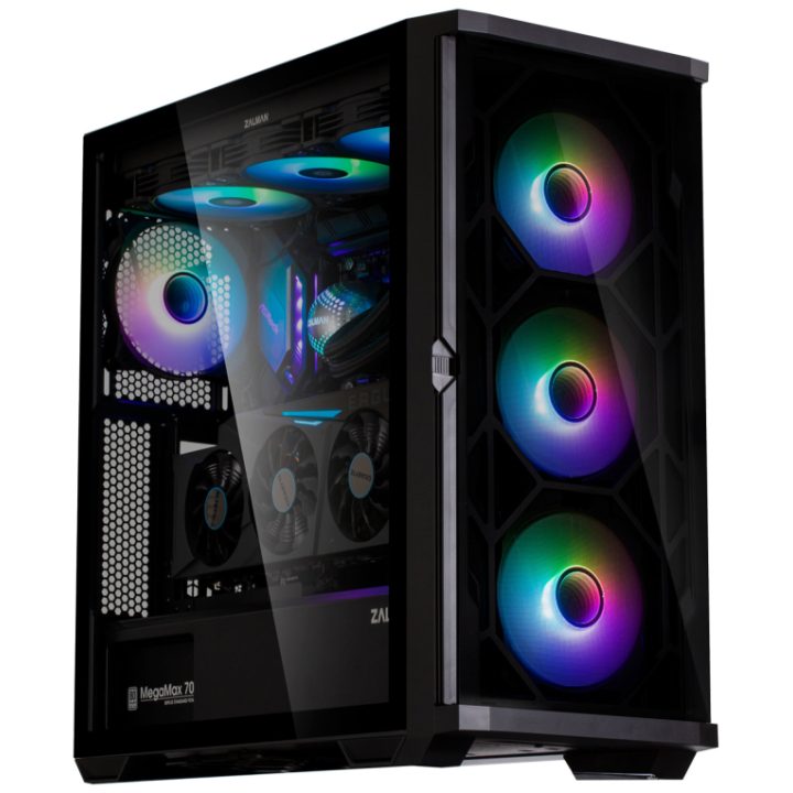 Zalman Z10 DUO carcasa de ordenador Midi Tower Negro