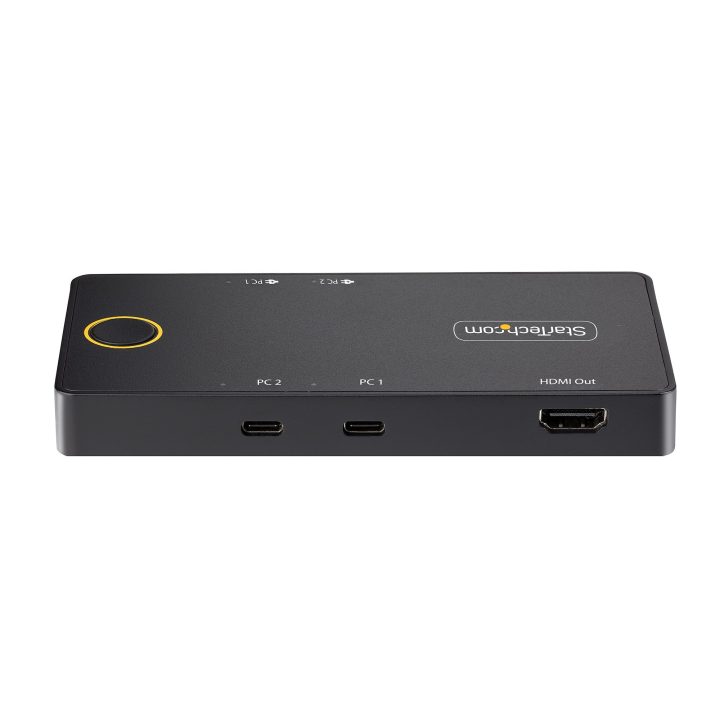 StarTech.com C2-H46-UC2-PD-KVM KVM Switch Black