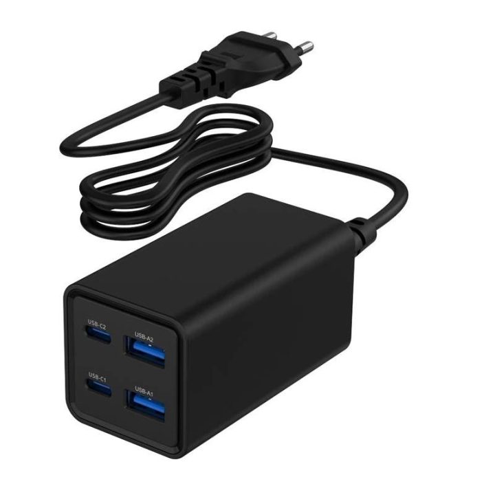 Gembird TA-UC-2A2C-PD65-01-BK Mobile Device Charger Portable…