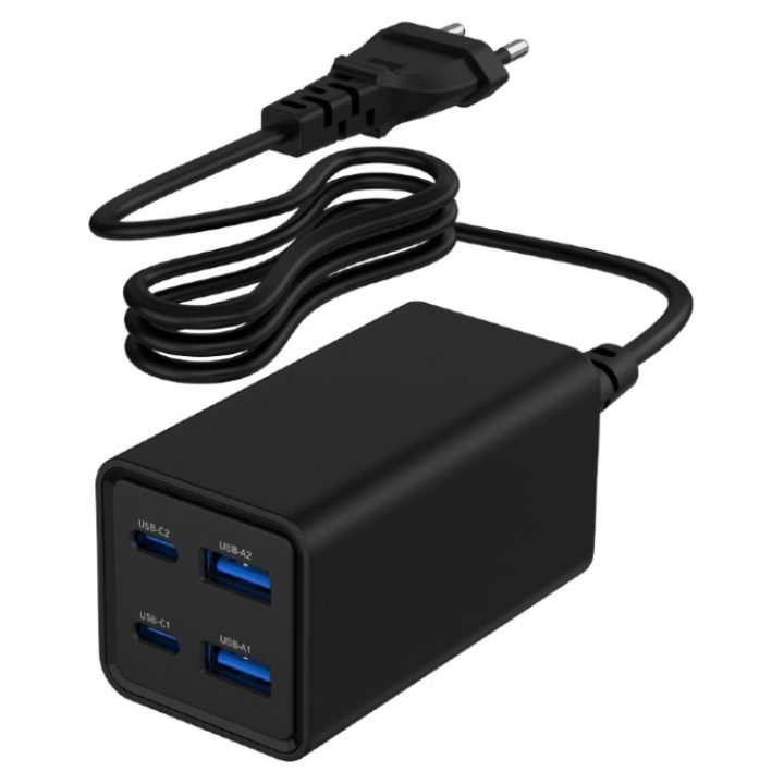 Gembird TA-UC-2A2C-PD65-01-BK Mobile Device Charger Portable…