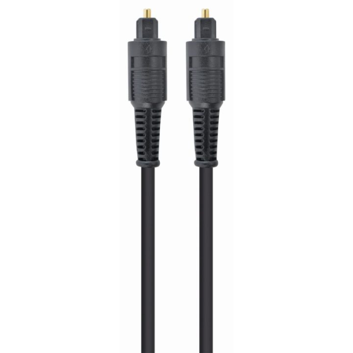 Gembird Toslink, 2m cable de audio Negro (CC-OPT-2M)