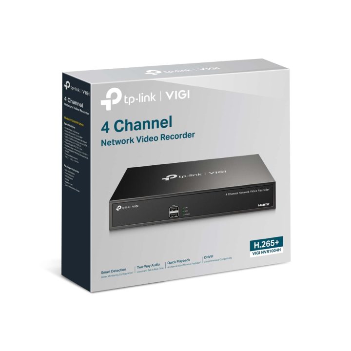 TP-Link VIGI NVR1004H Preto