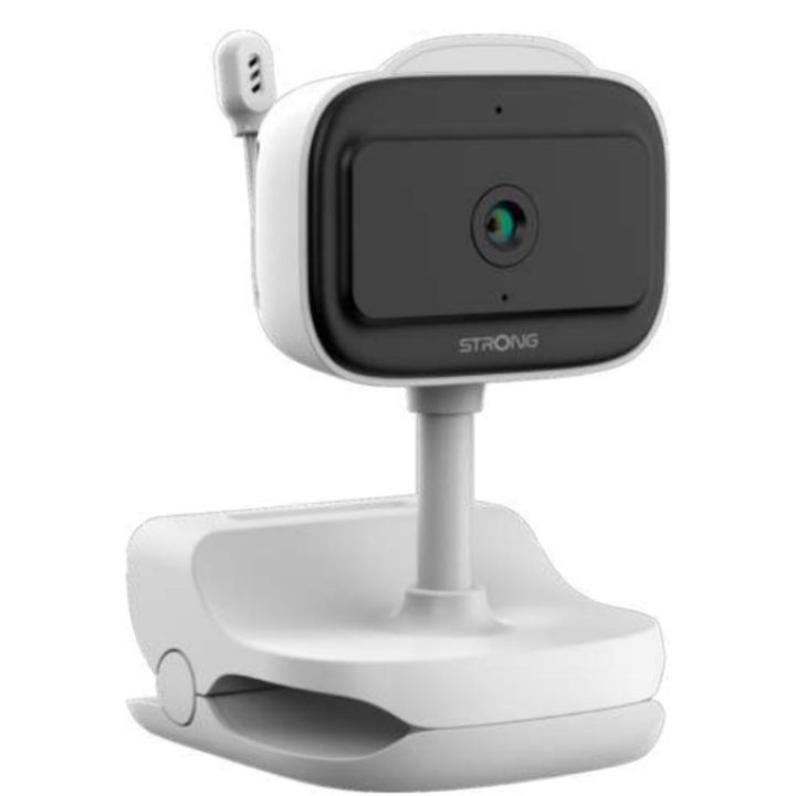 Monitor de vídeo para bebés Strong DOVY Wi-Fi Branco, Preto