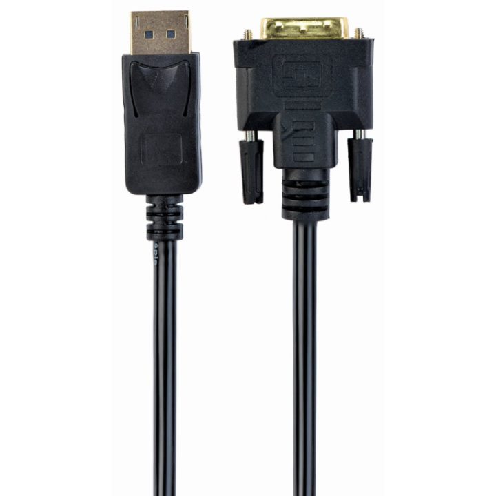 Gembird Adaptador DisplayPort (M) a DVI (M) 1,8 Mt (CC-DPM-DVIM-6)