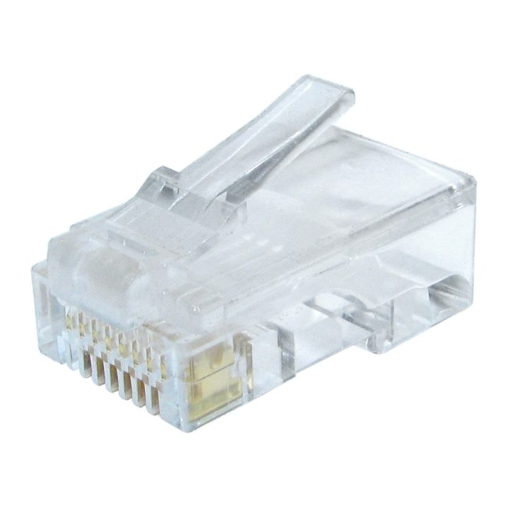 Gembird LC-8P8C-002/100 RJ-45 Connector Transparent