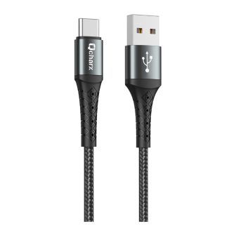 Qcharx international Cable qcharx lyon USB a tipo C 3a-1 m-aleación…
