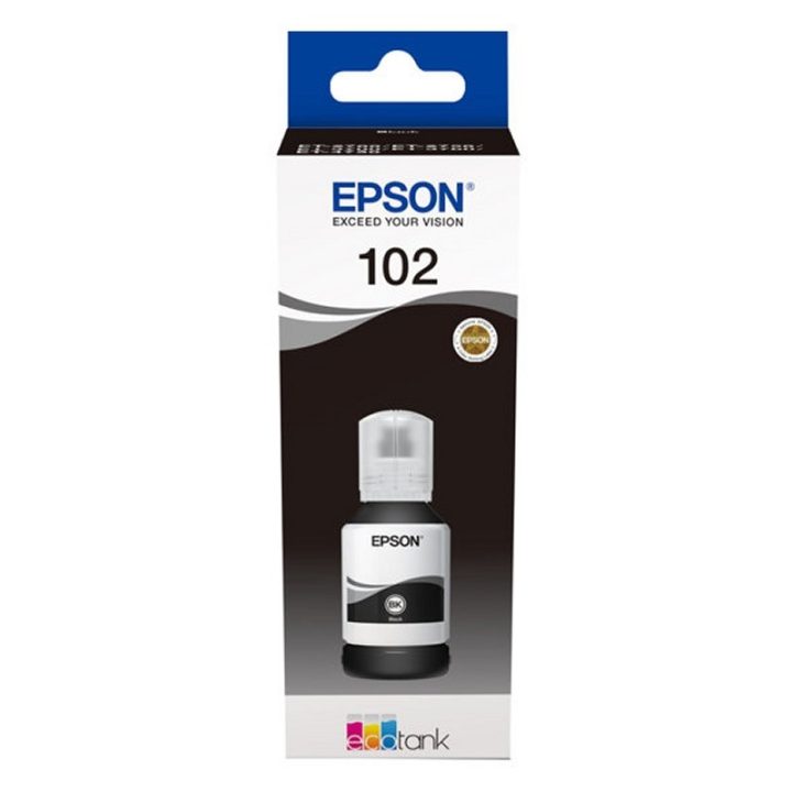 Epson 102 EcoTank Pigment Black ink bottle