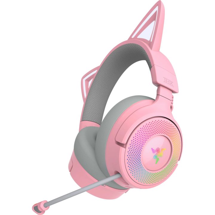 Razer Kraken Kitty V3 Pro Quartz Over-Ear Headphones