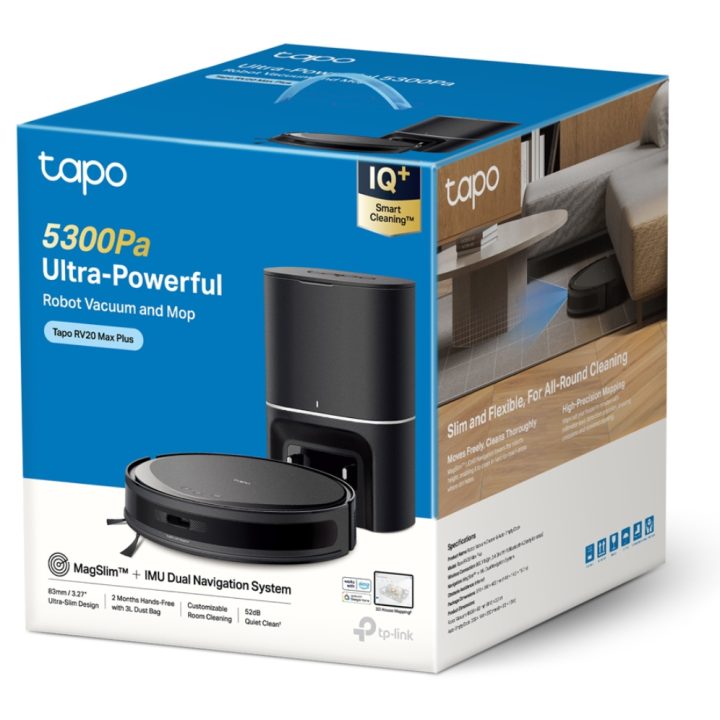 TP-Link Tapo RV20 Max Plus Preto