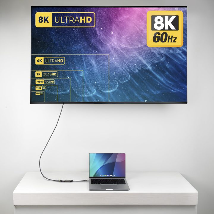 StarTech.com Adaptador USB-C a HDMI - USB Tipo C - 8K60Hz/4K120Hz -…