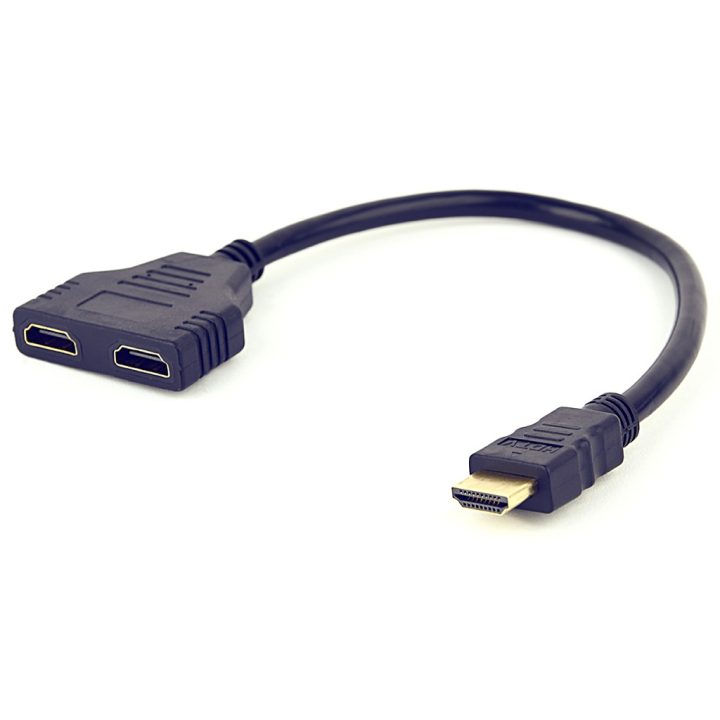 Gembird Cabo Adaptador HDMI(M) para 2xHDMI(H) 0.2Mts (DSP-2PH4-04)
