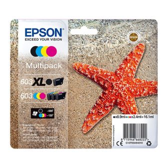 Epson Multipack 4-colours 603 XL Preto/Std. CMY
