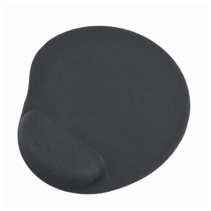 Gembird Gel Mouse Pad with Wrist Rest Black (MP-GEL-BK)