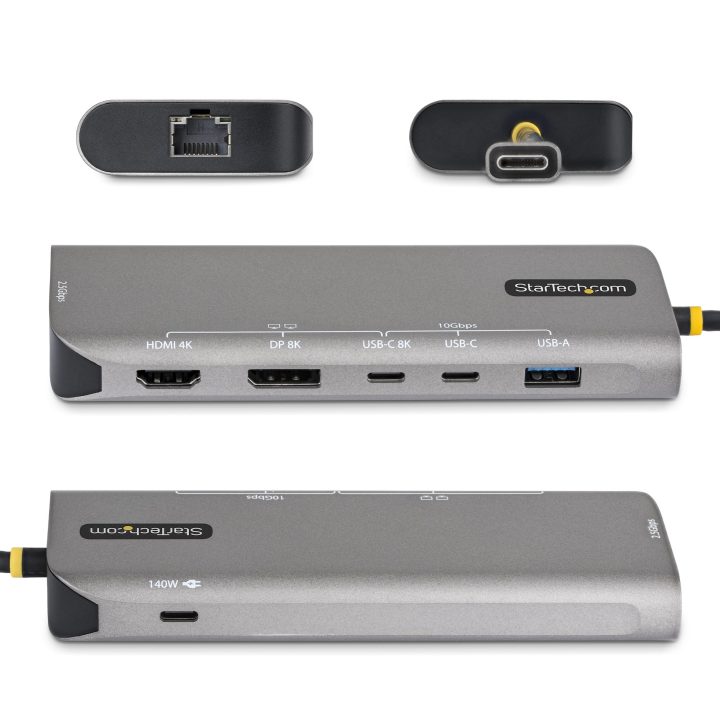 StarTech.com Adaptador Multiporto USB4 para 2 Ecrãs - Sem…