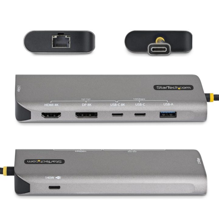 StarTech.com USB4 Multiport Adapter for 2 Displays - Driverless for…