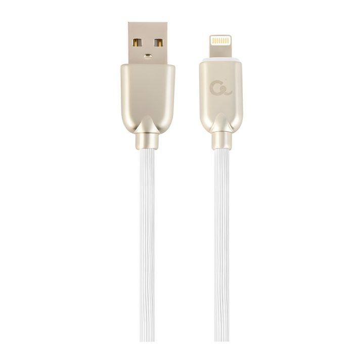 Cablexpert CC-USB2R-AMLM-1M-W White Lightning Connector Cable