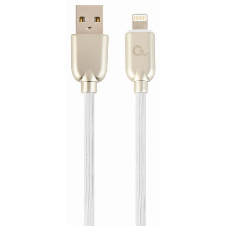 Cablexpert CC-USB2R-AMLM-1M-W White Lightning Connector Cable