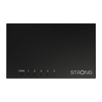 Strong SW5000M Gigabit Ethernet (10/100/1000) Switch Black