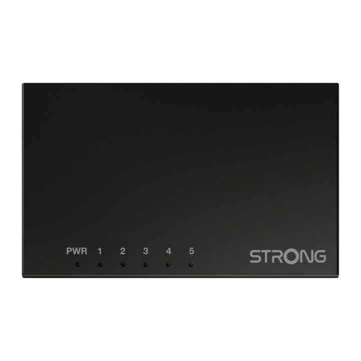 Strong SW5000M Gigabit Ethernet (10/100/1000) Switch Black