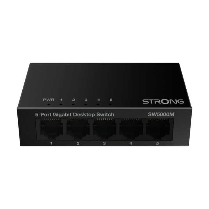 Strong SW5000M Gigabit Ethernet (10/100/1000) Switch Black