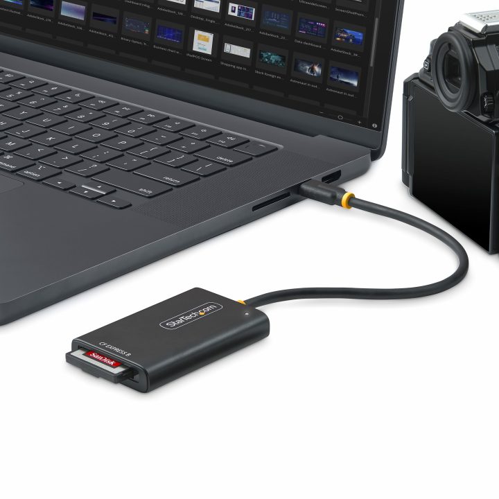 StarTech.com Leitor USB-C de Cartões CFexpress Tipo B - USB Tipo C…