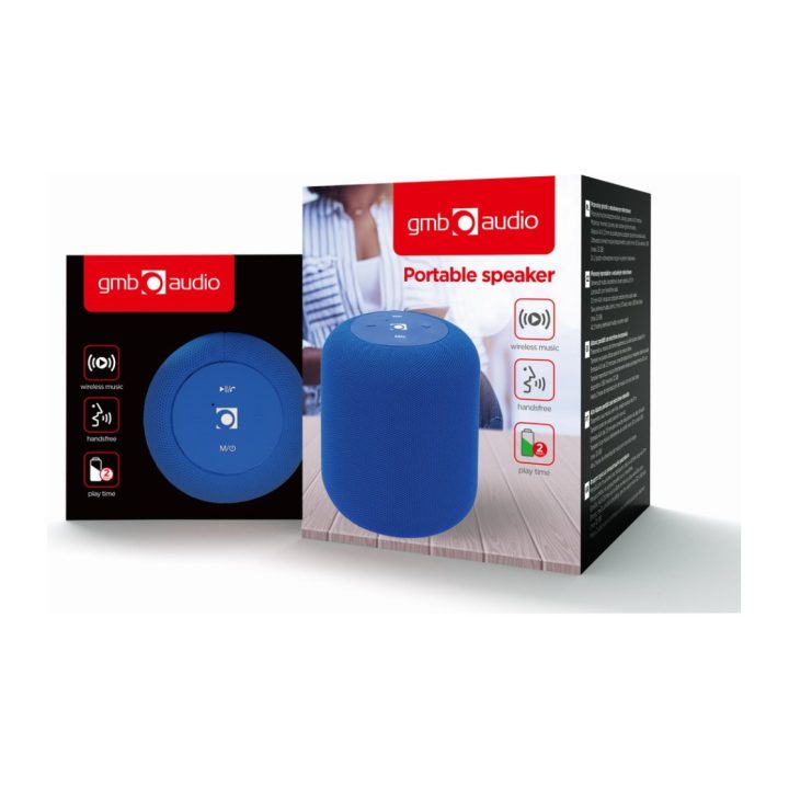 Gembird SPK-BT-15-B colunas portáteis ou de festa Coluna monofónica…