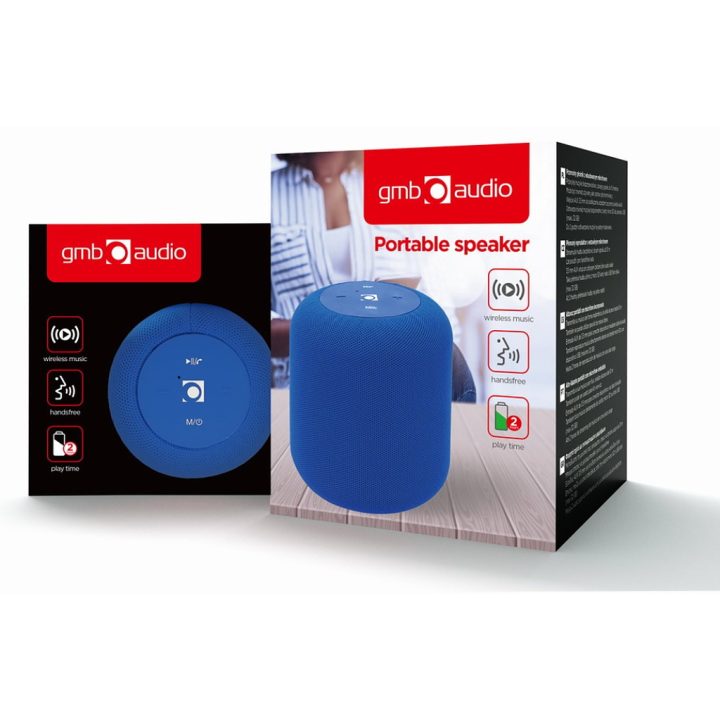 Gembird SPK-BT-15-B colunas portáteis ou de festa Coluna monofónica…