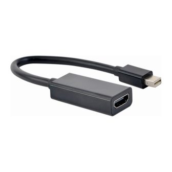 Gembird A-mDPM-HDMIF4K-01 0,15 m Mini DisplayPort HDMI Negro