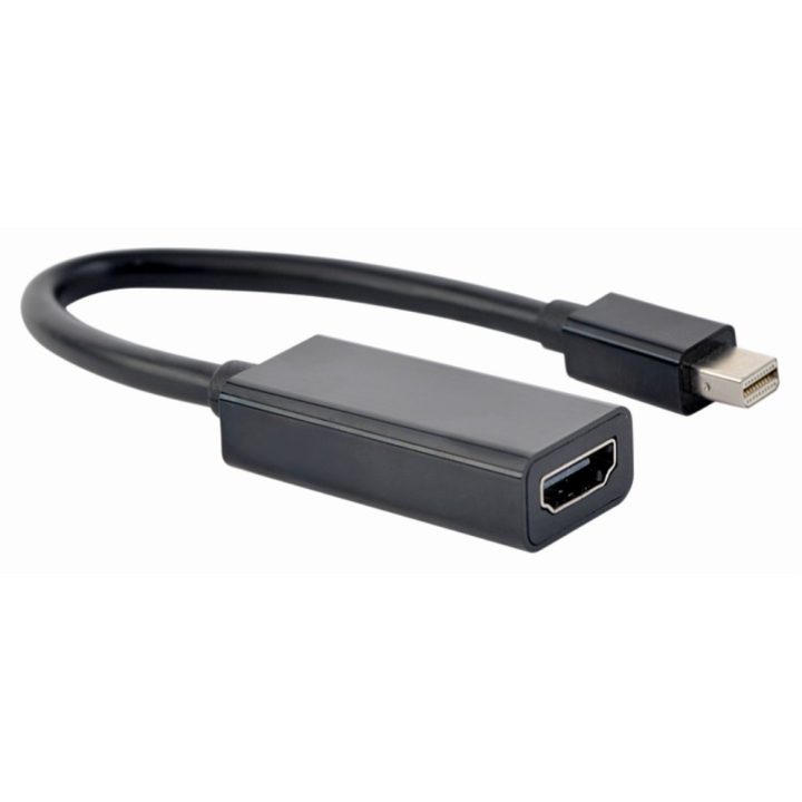 Gembird A-mDPM-HDMIF4K-01 0.15 m Mini DisplayPort to HDMI Adapter…