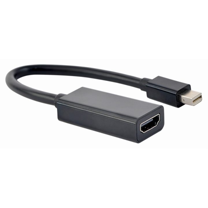 Gembird A-mDPM-HDMIF4K-01 0.15 m Mini DisplayPort to HDMI Adapter…