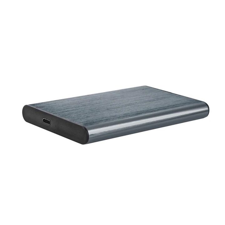Gembird USB 3.1 2.5'' USB-C Enclosure Brushed Aluminum Gray…
