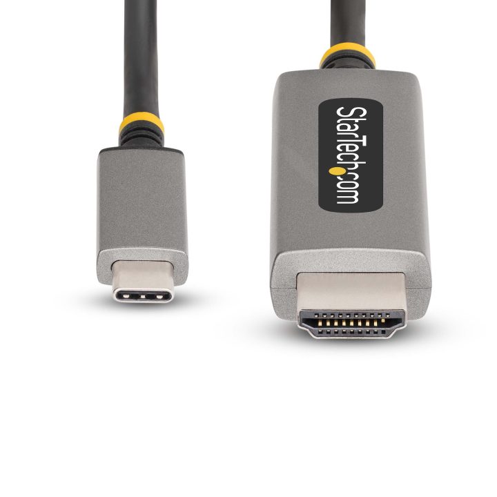 StarTech.com 1m USB-C to HDMI Adapter Cable - 8K 60Hz - 4K 144Hz -…