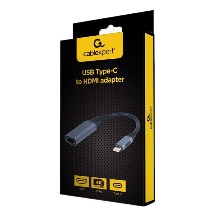 Gembird Adaptador USB Type-C a HDMI Cinzento (A-USB3C-HDMI-01)