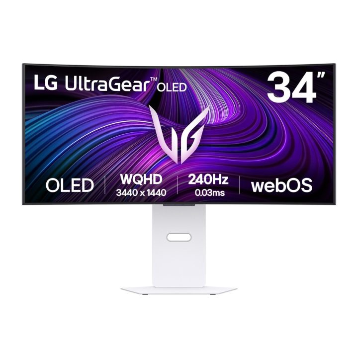 LG 34GX90SA-W 34" UWQHD 240 Hz Curved OLED