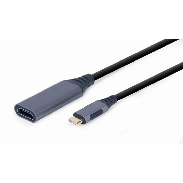 Gembird USB Type-C to HDMI Adapter Gray (A-USB3C-HDMI-01)