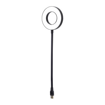 Gembird NL-LEDRING-01 USB Device Black, White Lamp