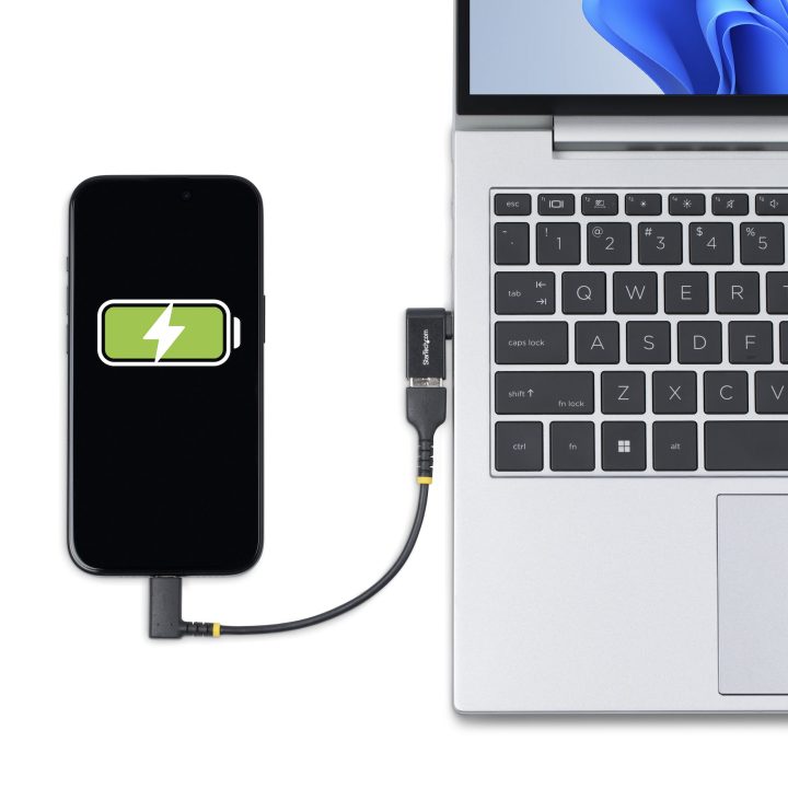 StarTech.com Adaptador Acodado USB-C a USB-A - USB Tipo C - Conversor…