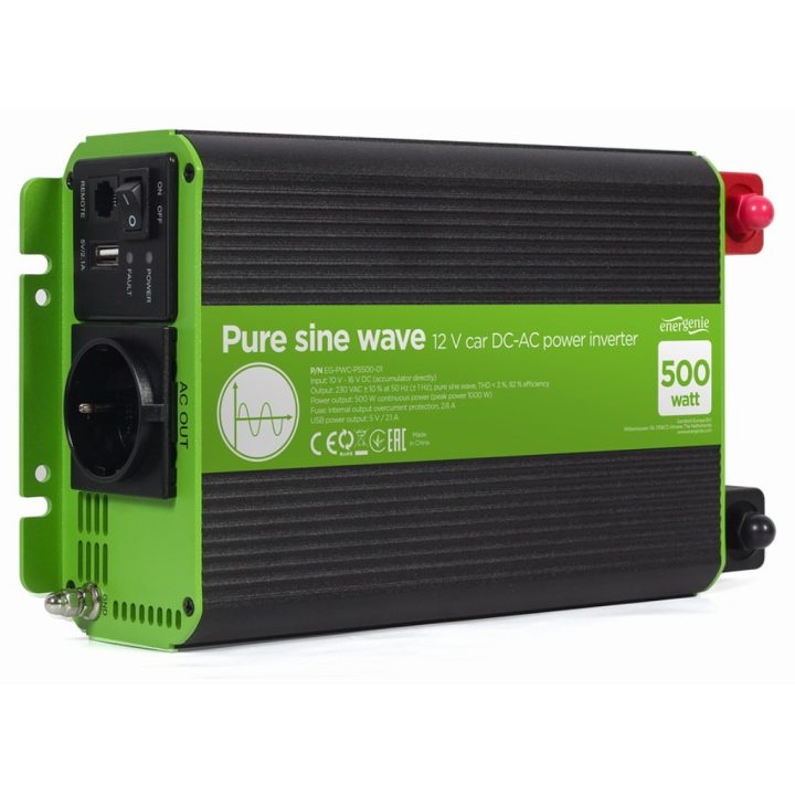 Adaptador e inversor de corrente para automóvel EnerGenie…