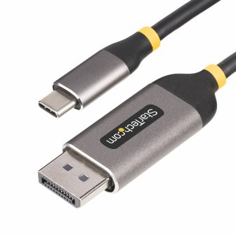 StarTech.com Cable Adaptador de Vídeo USB-C a DisplayPort de 3m -8K…