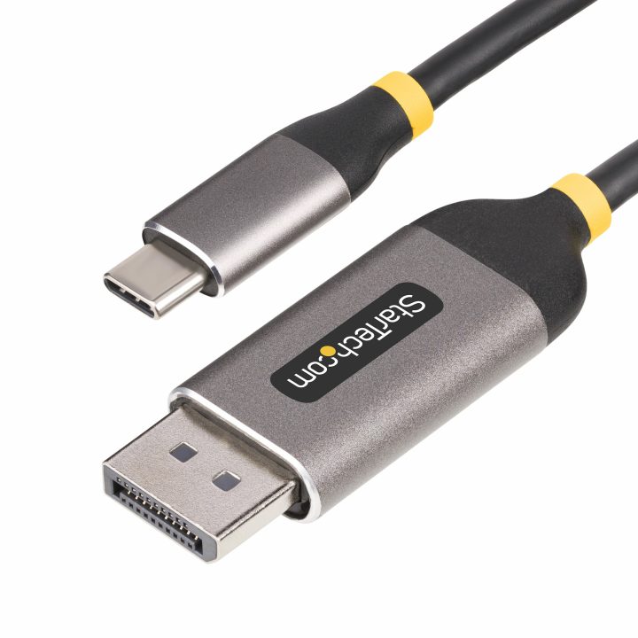 StarTech.com 3m USB-C to DisplayPort Video Adapter Cable - 8K 60Hz -…