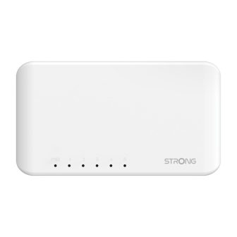 Strong SW5000P Gigabit Ethernet (10/100/1000) Switch White